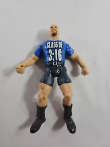 Stone Cold Steve Austin Class Of 3:16 Titan Troy 1999 JAKKS - Picture 1 of 6