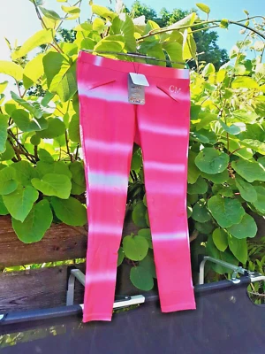 MACARON bunte HKM Reithose Reitleggings PINK LILA Farbverlauf XXL 44 46 NEU - Bild 1 von 4