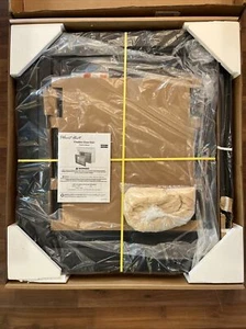 Pleasant Hearth CL-3001 Carlisle Fireplace Glass Door Cabinet Style Medium Black - Picture 1 of 13