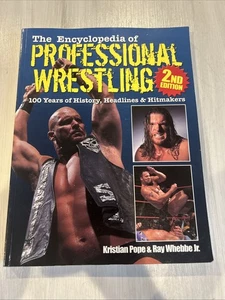Vintage 2003 the Encyclopedia of Professional Wrestling 2nd Edition Book - Picture 1 of 6