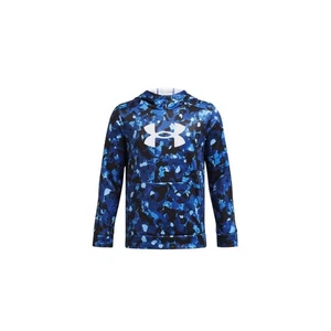 Under Armour Boys' Armour FleeceBig Logo Printed Hoodie Youth XL - Picture 1 of 5