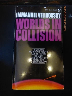 Worlds in Collision by Immanuel Velikovsky, Pocket 1977 - Image 1 of 3
