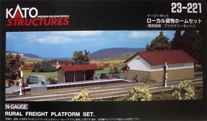 N Kato 23-221 Rural Freight Platform Set - Picture 1 of 1