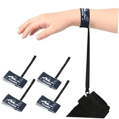 Guante de esquí correas de muñeca, 2 pares de correas elásticas ajustables, niño (talla 2-6) Foto 1 de 4