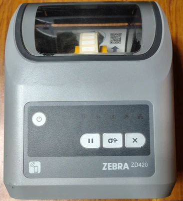 Zebra ZD420 Direct & Thermal Transfer Label Printer 300 dpi wireless - Image 1 of 3