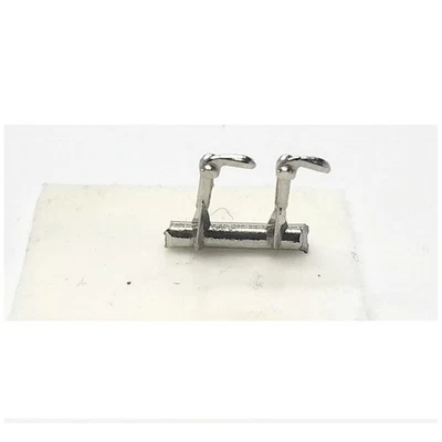 ARTISANS43 2 Poignées de portière : Peugeot 402 Darl'Mat - 1:43 - White Metal