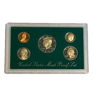 1997 U.S. Mint Proof Set Kennedy Half Dollar Five Different Coins Original Box - Picture 1 of 6