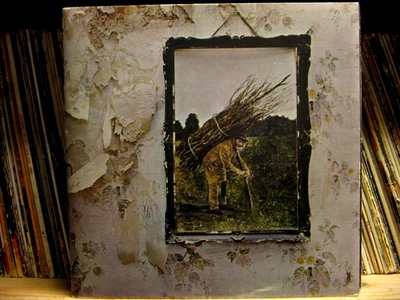 Led Zeppelin / IV - Classic Rock Vinyl - 1971 Original With Hype Sticker - Image 1 of 4