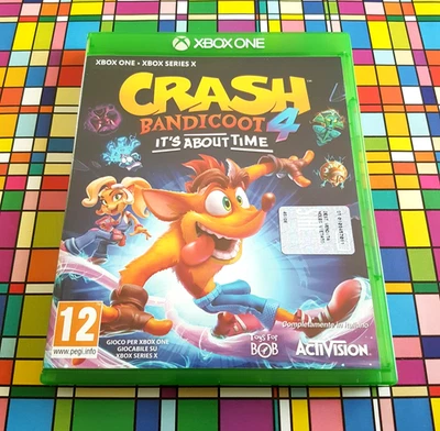 CRASH BANDICOOT 4 IT'S ABOUT TIME GIOCO XBOX ONE 🔥 PAL ITALIANO ITA 🇮🇹 AZIONE - Immagine 1 di 4