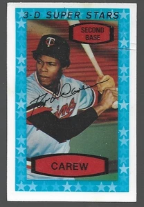 Rod Carew 1975 Kellogg's Baseballkarte #33 - Minnesota Twins - Bild 1 von 2