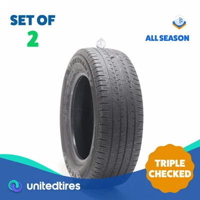 Set of (2) Used 235/65R17 Yokohama YK-CTX 104H - 6.5/32 - Image 1 of 4