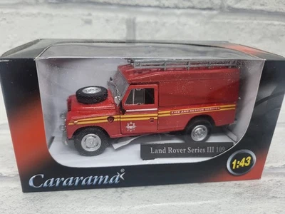 CARARAMA 1/43 LAND ROVER FIRE CR039 - Image 1 of 2