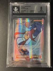 POKEMON - Turbo Fever - Geraldine - 122/122 - German PSA BGS 8 - Picture 1 of 2