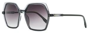Gafas de sol Karl Lagerfeld hexagonales KL6083S 009 gris transparente 56 mm - Imagen 1 de 3