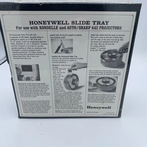 Honeywell Rondelle & Auto Sharp Projector Slide Tray 100 Slides Catalog No. 661 - Picture 1 of 8