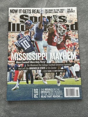 Revista Sports Illustrated - 14/10/2014 - Mississippi Mayhem - SIN ETIQUETA Foto 1 de 2