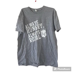 Camisa Promocional Gildan Kansas City Royals Gris Adulto XL Siempre Real - Imagen 1 de 8