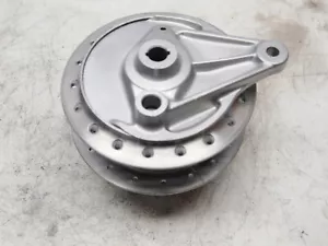 Honda CL125 CL100 CB100 OEM Rear Wheel Hub and Brake Plate Refurbished - Picture 1 of 7
