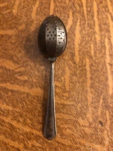 INFUSORE DA TÈ VINTAGE STERLING WM ROGERS A1 PLUS CON CERNIERA - Foto 1 di 3