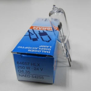 OSRAM 64657 24V250W HLX G6.35 Halogen Optic Lamp 300H Surgical Shadowless Bulb - Picture 1 of 2