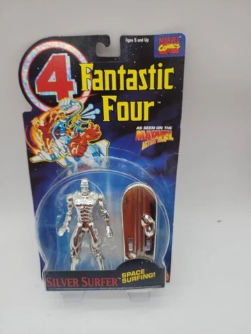 Toy Biz MARVEL Fantastic Four SILVER SURFER Action Figure 1994 Cover