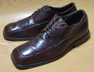 Zapatos Oxford de vestir Kenneth Cole Reaction marrón con cordones para hombre 11,5 M Foto 1 de 4