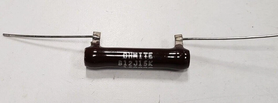 Ohmite B12J50R 50 Ohm 12 Watt Wirewound Ceramic Power Resistor 12w