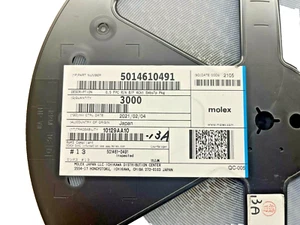 (LOTE DE 100 PIEZAS) 501461-0491, 5014610491, MOLEX, CONN FPC FONDO 4POS 0,50 MM R/A - Imagen 1 de 2