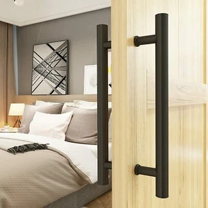 Door Pull Grab Handle Ladder Entry Stainless Steel Matte Black Stainless Steel - Picture 1 of 5