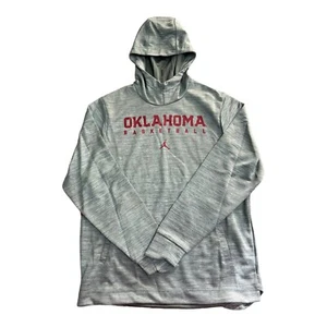 Nike Air Jordan Oklahoma Sooners Basketball Spotlight BRAND NEW Hoodie OU L - Picture 1 of 5