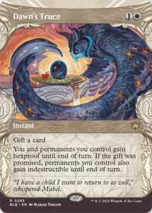 Magic The Gathering Dawn's Trece BLB CASI NUEVO Raro Instantáneo 295 Woodland Showcase Bloomburrow - Imagen 1 de 2