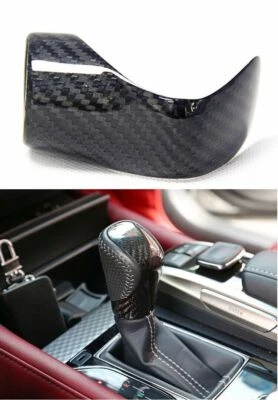 Cubierta de manija de perilla de cambio de marchas de fibra de carbono para Lexus IS200 IS300 IS350 13 ~ 20 GS Foto 1 de 4