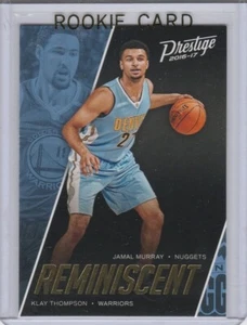 JAMAL MURRAY ROOKIE CARD & KLAY THOMPSON 2016 Prestige DUAL INSERT Basketball RC - Picture 1 of 2