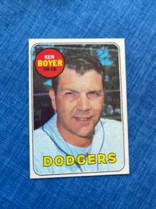 DCC: 1969 Topps Ken Boyer Los Angeles Dodgers #379 EX+ - Bild 1 von 2