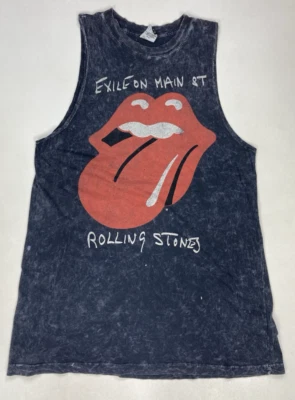 The Rolling Stones Exile On Main St Tank Top T-shirt Women Medium Sleeveless - Image 1 of 4