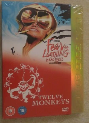 'Fear and Loathing in Las Vegas/Twelve Monkeys' DVD New Sealed  - Image 1 of 2