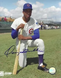 Signed 8x10 OSCAR GAMBLE Chicago Cubs Autographed photo - w/COA - Picture 1 of 1