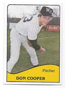 Don Cooper 1979 TCMA West Haven Yankees tarjeta rara de ligas menores #3 - Imagen 1 de 1