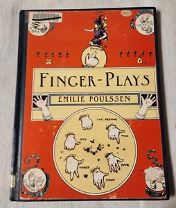 Finger Plays for Nursery Kindergarten 1977 Hardcover Emilie Poulssen Songbook - Picture 1 of 6
