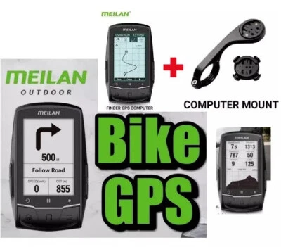 contachilometri navigatore gps Meilan M1  ciclo Computer Bici corsa MTB garmin - Immagine 1 di 4