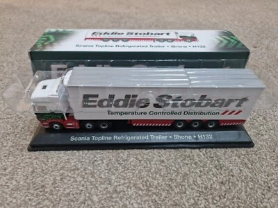 Atlas Edizioni 1/76 Eddie Stobart Scania Topline Refrigerato Trailer Shona H132 - Immagine 1 di 2