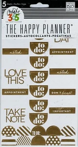 MAMBI The Happy Planner Sticker PAD~U PICK~BN~So Useful! Quick Ship! - Picture 1 of 7
