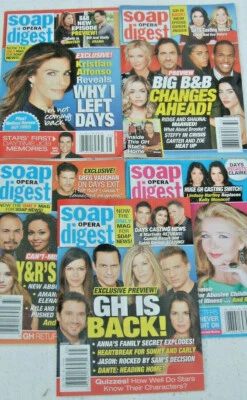 All 5 August 2020 Soap Opera Digest Magazines Young & Restless General Hospital - Image 1 of 3