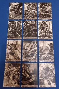 Conan: Art Of The Hyborian Age - 12 Card "Ode to the Cimmerian" Chase Set C1-C12 - Picture 1 of 4