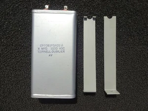 Cornell Dubilier Oil Capacitor 4.0 mF, 1000 VDC - Picture 1 of 12