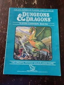 1984 Dungeons & Dragons D&D Players Companion Book One TSR - Foto 1 di 23