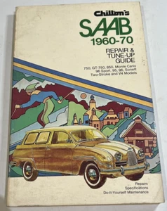Chilton's 6570 Saab 1960-70 Repair & Tune-Up Guide - Imagen 1 de 3