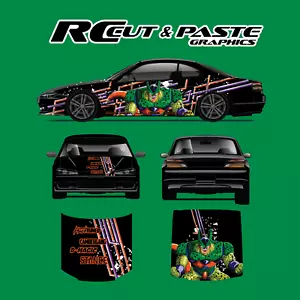 livrea radiocomandata Drift scala 1/10 e 1/24 - cella - Foto 1 di 4