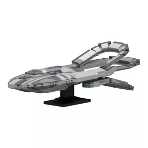 MOC: Orville Mid-level Exploratory-class Ship with Stand 757 Piece Good Quality - Picture 1 of 11