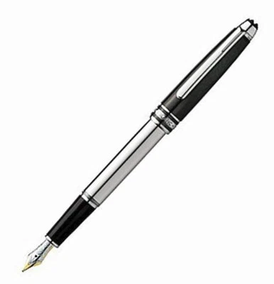 Pluma Estilográfica Montblanc Hematite Oro 18Kt Med Pt Nueva En Caja 23244 Foto 1 de 2